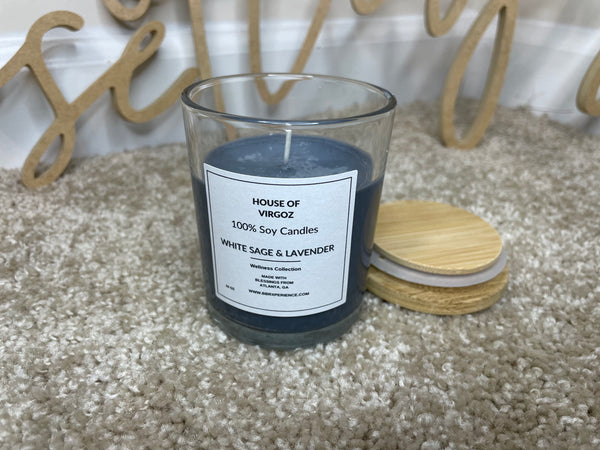 White Sage & Lavender Soy Candle