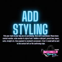 Add Style to Purchased Wig